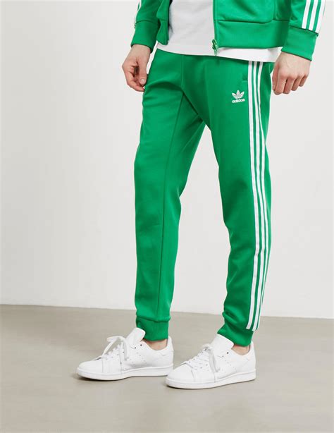 green track pants